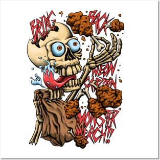 Bring Back Neon Cartoon Monster Merch Posters and Art